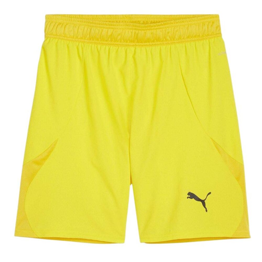 Puma Mens TeamFinal Football Shorts / Yellow/Black